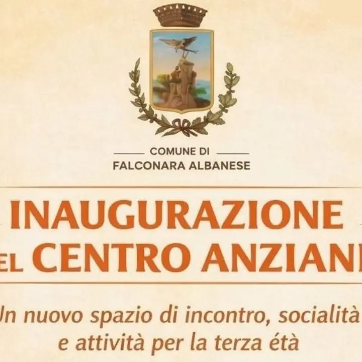 Falconara Albanese inaugura il Centro Anziani, nuovo spazio per socialità e memoria\n