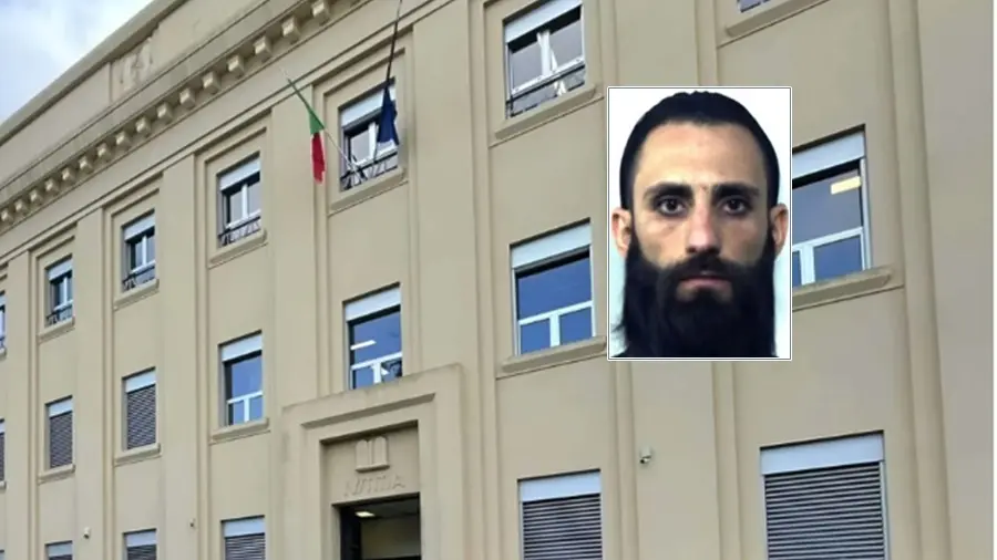 <p>Il Tribunale di Vibo e nel riquadro Benito Tavella&nbsp;</p>\\n