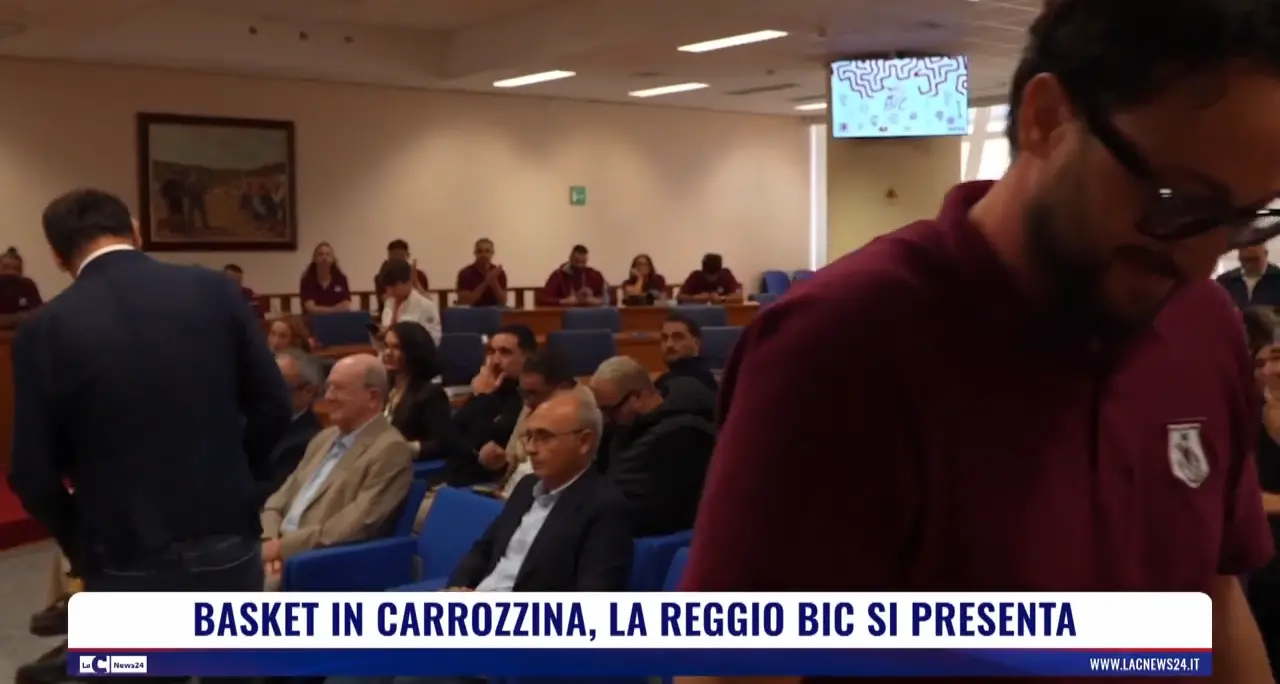 Basket in carrozzina, la Reggio Bic si presenta