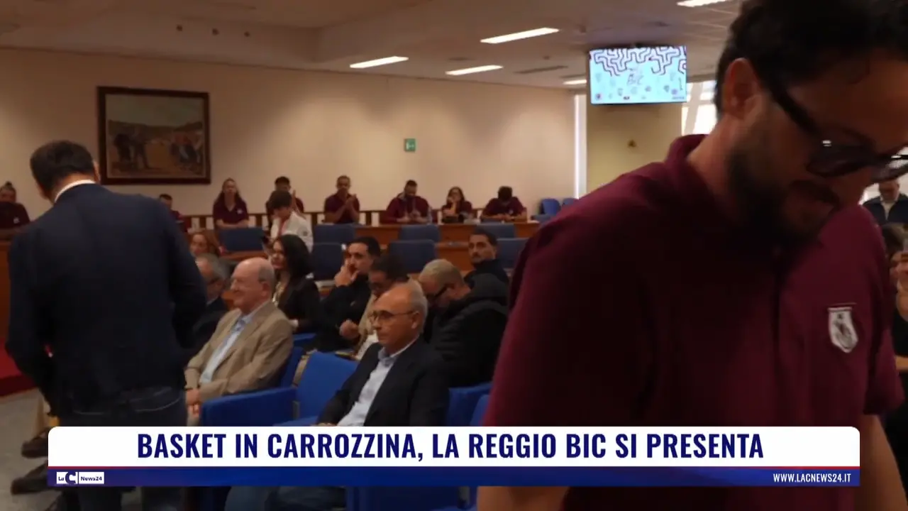 Basket in carrozzina, la Reggio Bic si presenta