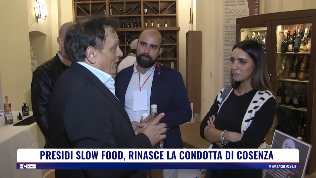 Presidi Slow Food, rinasce la condotta di Cosenza
