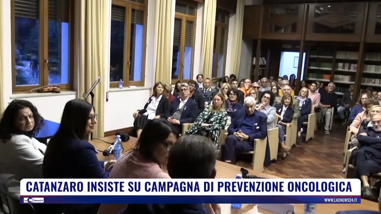 Catanzaro insiste su campagna di prevenzione oncologica