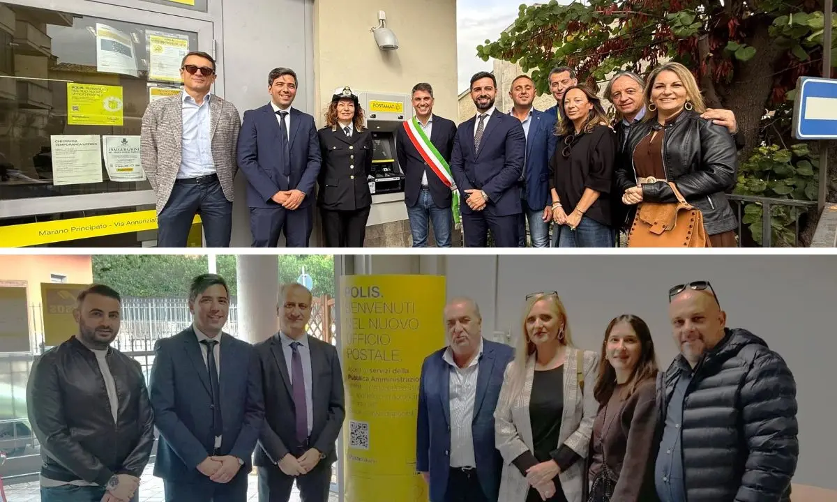 Poste, rinnovati gli uffici di Frascineto e Marano Principato con il progetto Polis\n