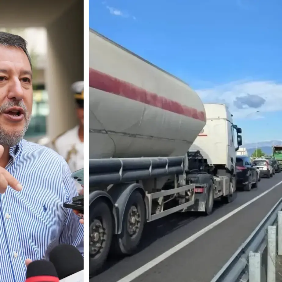 Caro carburante, Salvini: «Disponibili a ragionare su un tetto al prezzo del gasolio, ma non tolleriamo i criminali»\n