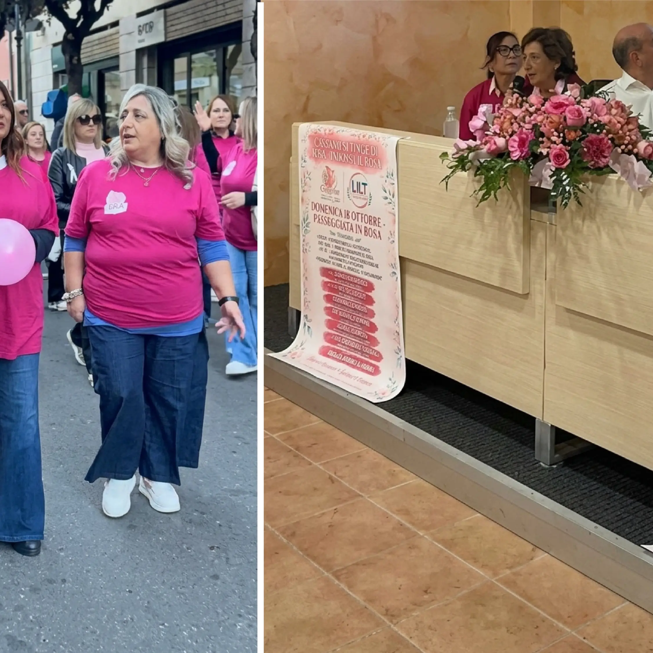 Dalla cattedrale alle Terme Sibarite, a\u00A0Cassano la Passeggiata in Rosa\u00A0per la prevenzione del tumore al seno\n