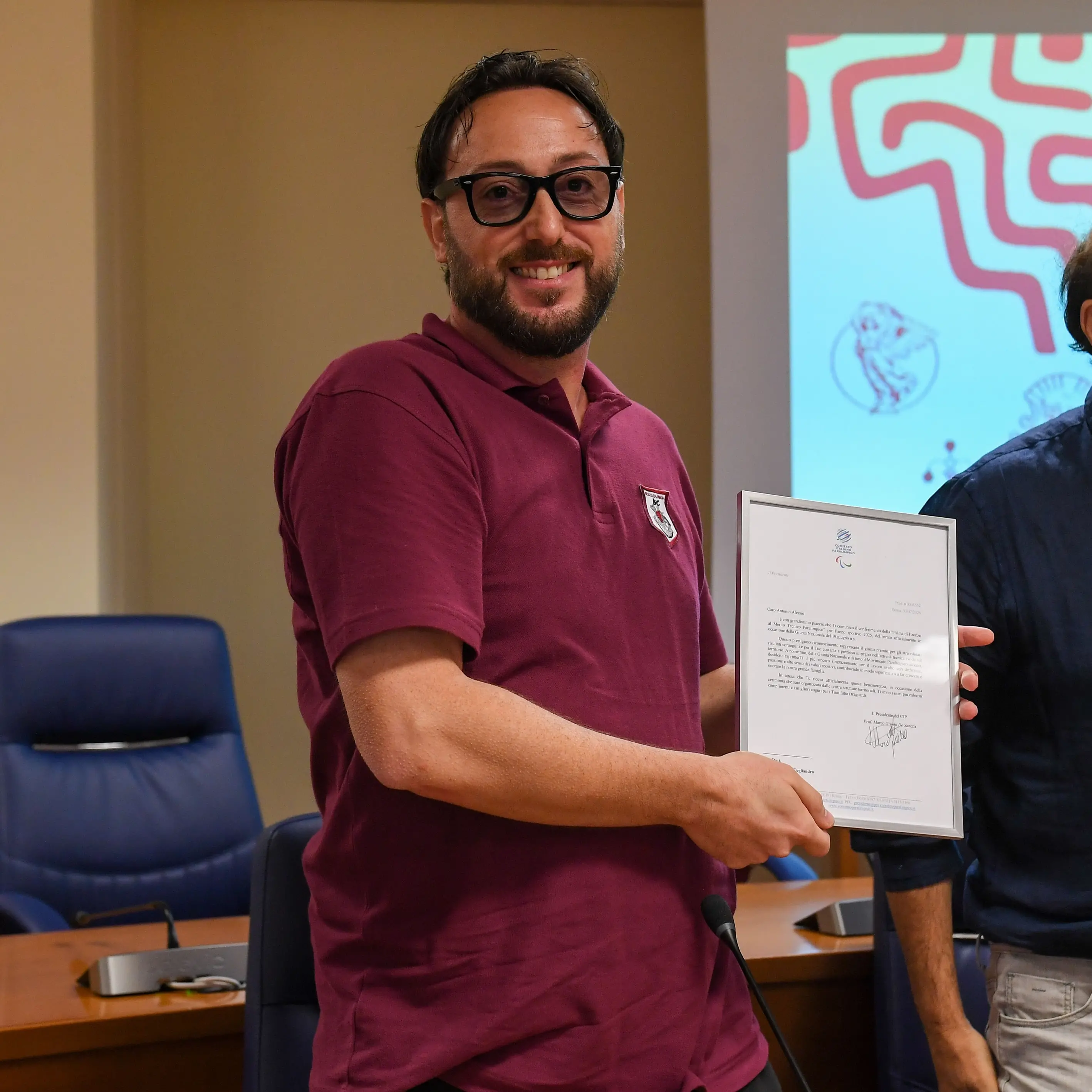 Reggio Bic, al coach Antonio Cugliandro la\u00A0Benemerenza al Merito Tecnico Paralimpico 2025\n