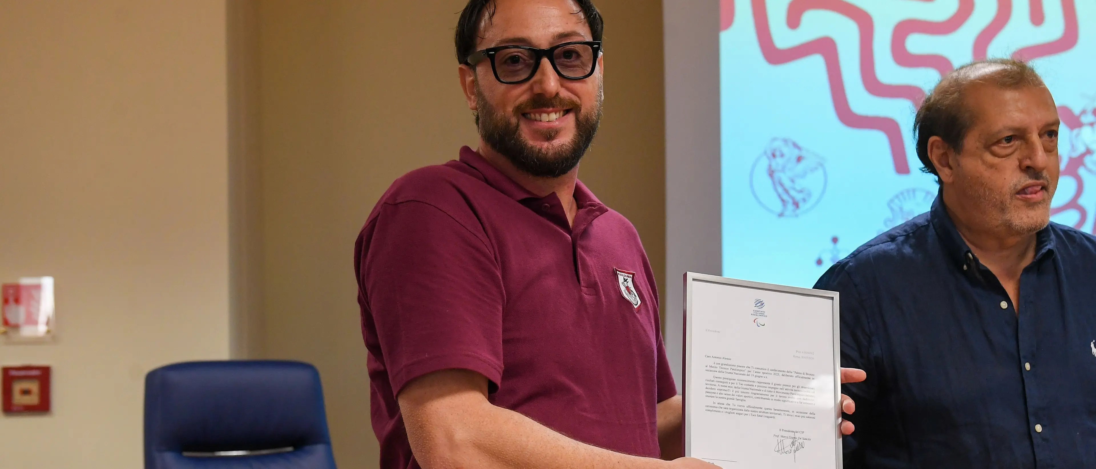 Reggio Bic, al coach Antonio Cugliandro la\u00A0Benemerenza al Merito Tecnico Paralimpico 2025\n