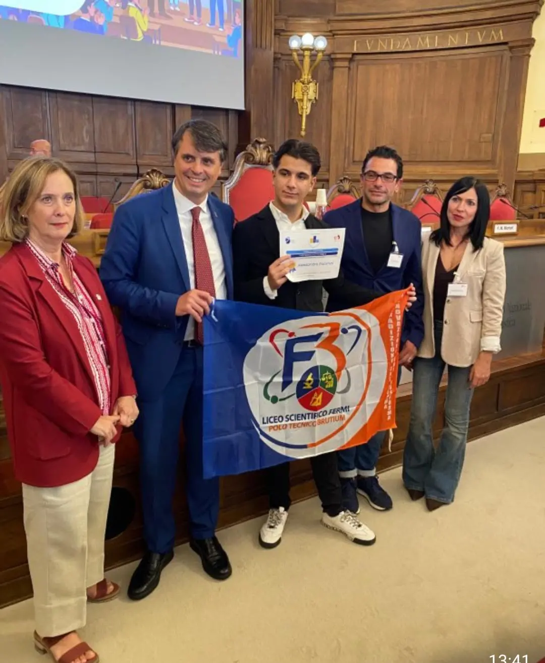 Alessandro Pacenza primo in Italia alle Olimpiadi di statistica: premiato all’Istat di Roma\n