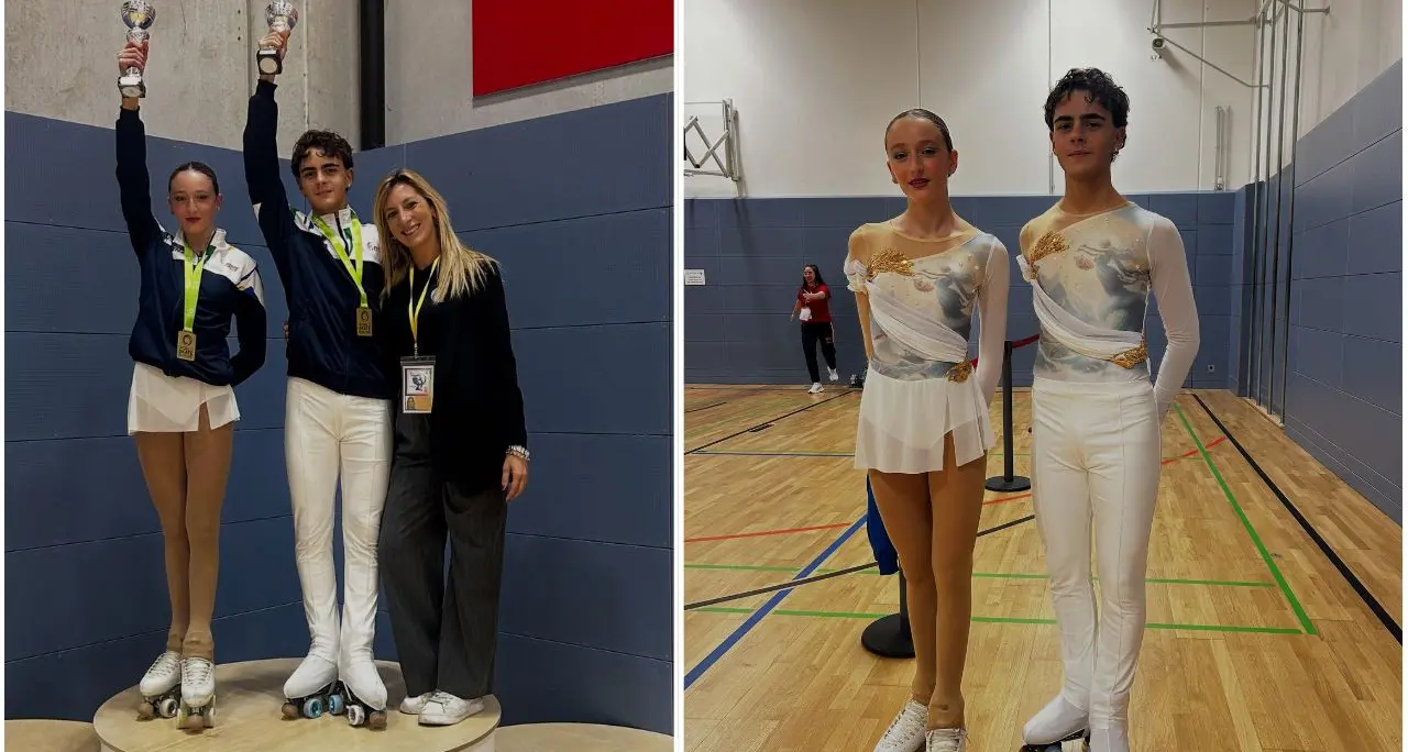 La Calabria brilla sui pattini, Felletti e Gaetano conquistano ancora l’oro europeo\n