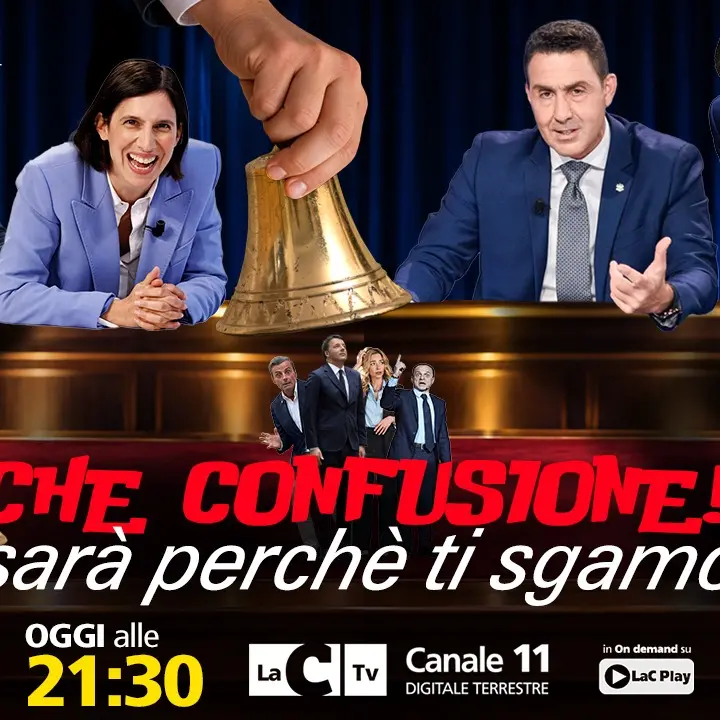 <p>Che confusione! Sarà perché ti sgamo: <span style=\"color:hsl(0, 75%, 60%);\">Perfidia </span>svela le parole d’ordine (taroccate) della politica. Questa sera su LaC Tv</p>