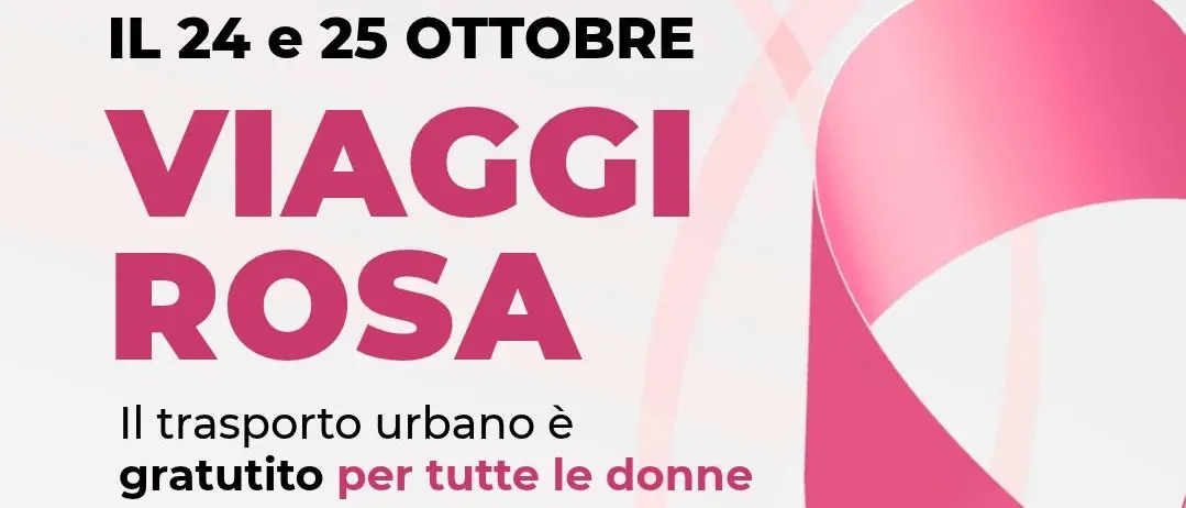 Catanzaro si tinge di rosa con Amc: trasporto pubblico gratuito per tutte le donne il 24 e 25 ottobre\n