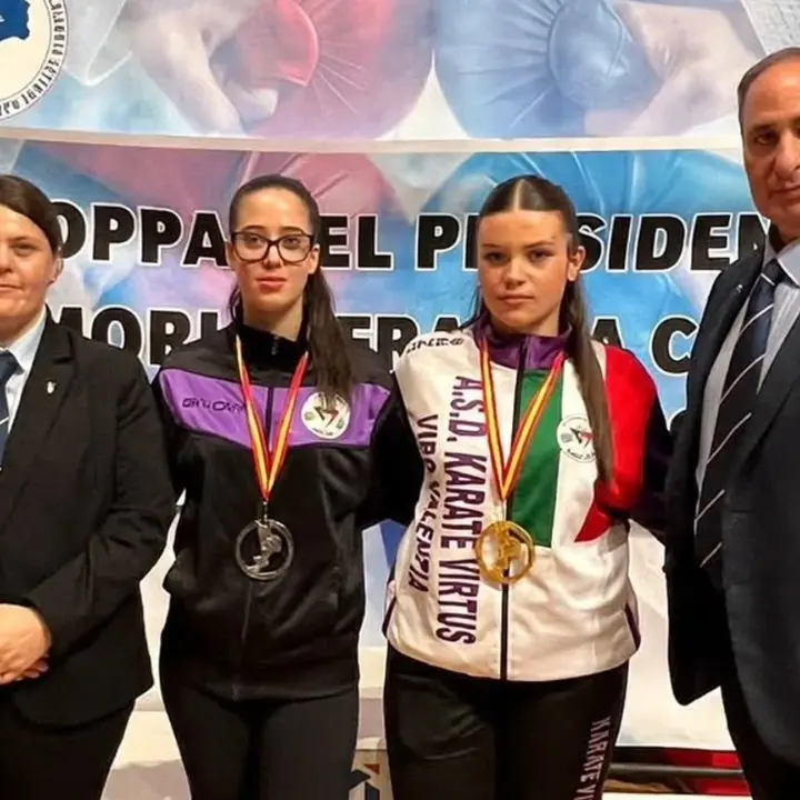 Karate, Virtus Vibo Valentia (ancora) da applausi: Chiara Fialà e Ilaria Primavera convocate nella rappresentativa regionale\n