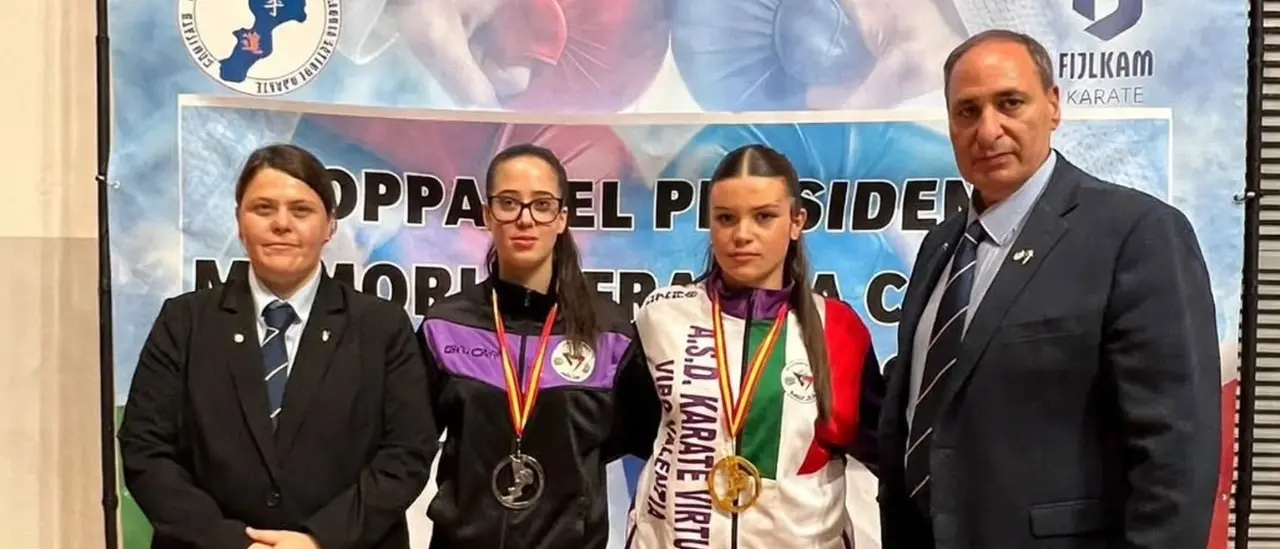 Karate, Virtus Vibo Valentia (ancora) da applausi: Chiara Fialà e Ilaria Primavera convocate nella rappresentativa regionale\n