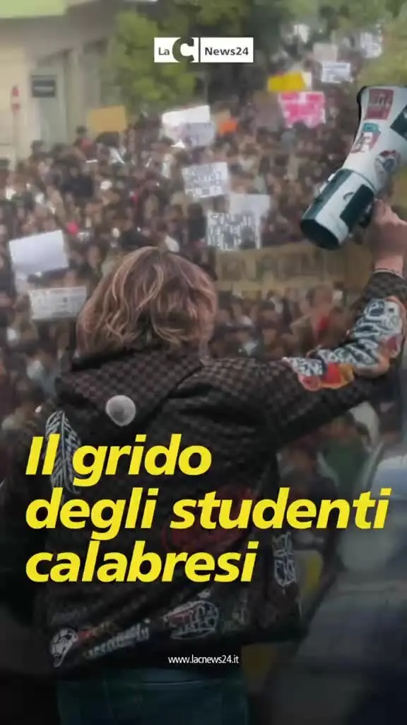 Cosenza, migliaia di studenti in piazza contro il carovita