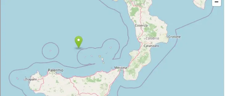 Terremoto in Calabria: sciame sismico al largo del Tirreno tra ieri e oggi, l’ultima forte scossa\u00A0di magnitudo 5\n