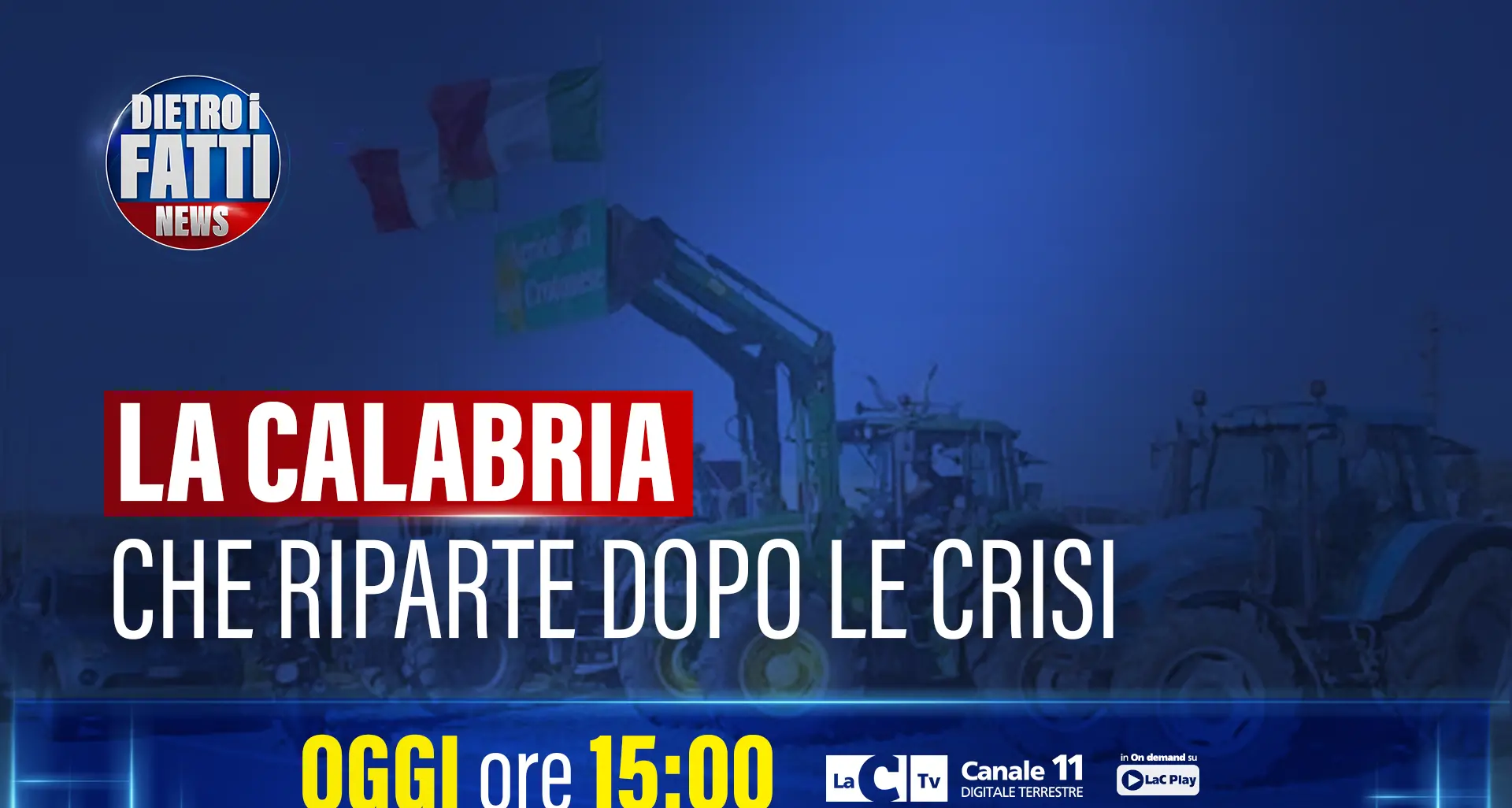 <p>La Grecanica ferita dal maltempo e l’inchiesta di Scalea nella nuova puntata di <span style=\"color:hsl(0, 75%, 60%);\">Dietro i fatti News </span>su LaC Tv</p>