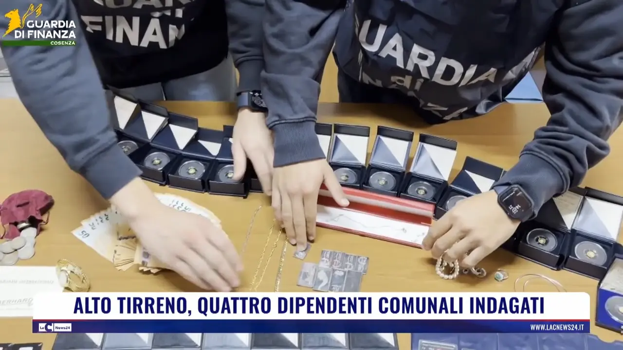 Alto Tirreno, quattro dipendenti comunali indagati