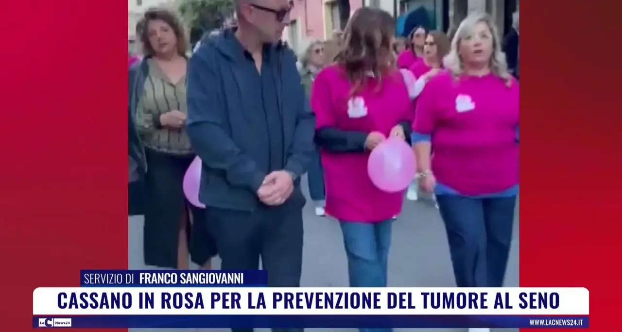 Cassano in rosa per la prevenzione del tumore al seno
