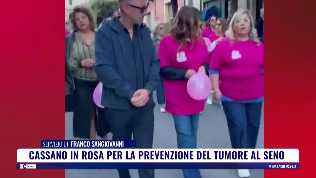 Cassano in rosa per la prevenzione del tumore al seno