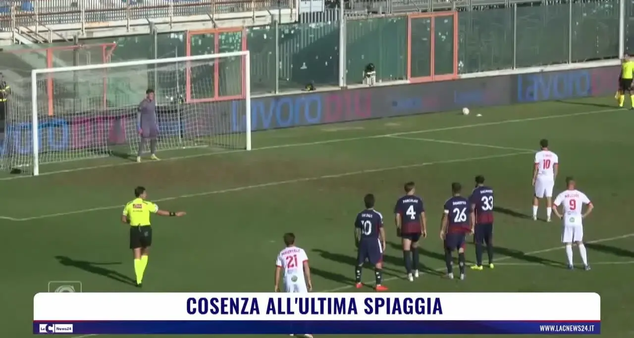 Cosenza all'ultima spiaggia