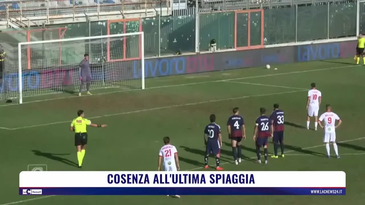Cosenza all'ultima spiaggia