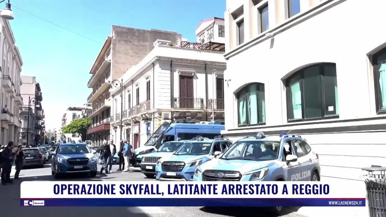 Operazione Skyfall, latitante arrestato a Reggio