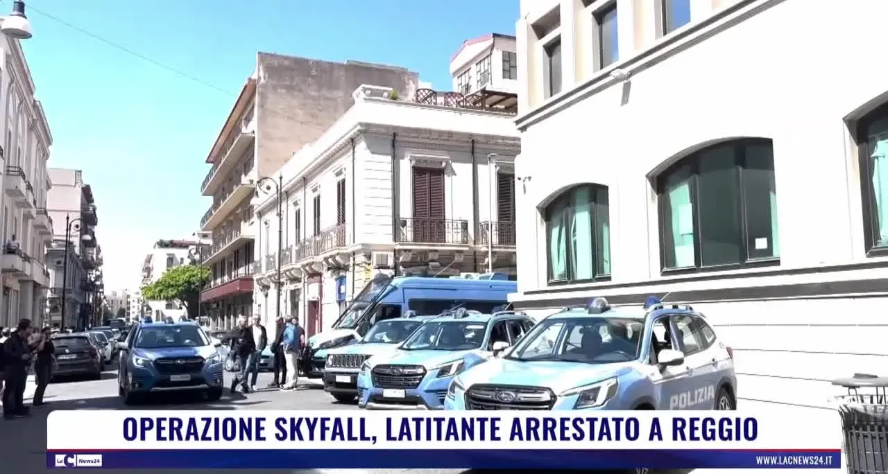 Operazione Skyfall, latitante arrestato a Reggio