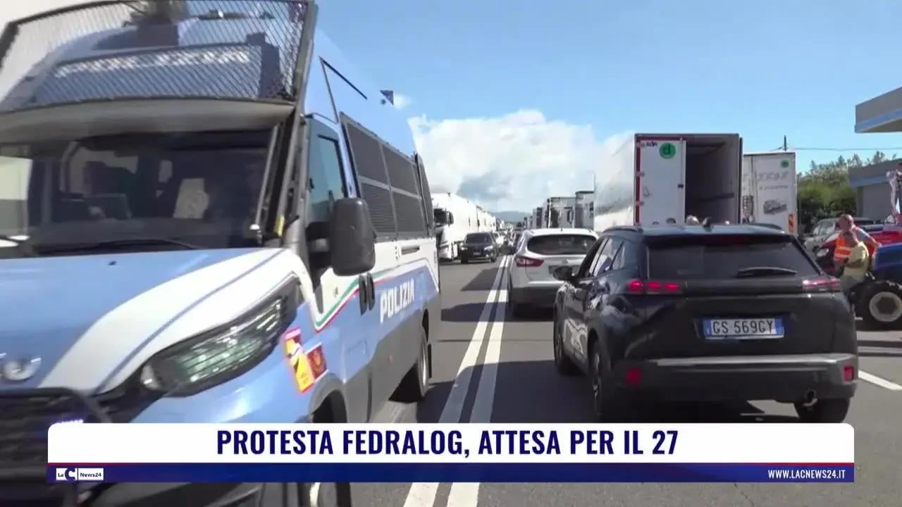 Protesta Fedralog, attesa per il 27