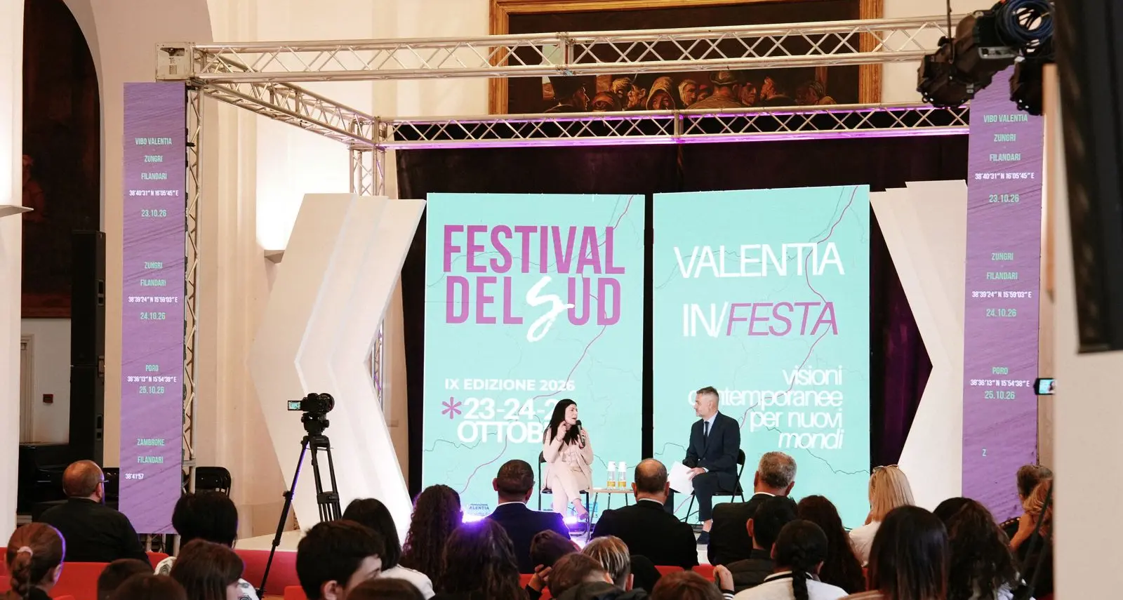Festival del Sud a Vibo, il futuro dei giovani al centro della prima giornata tra\u00A0occupazione e contrasto alla criminalità\u00A0\n