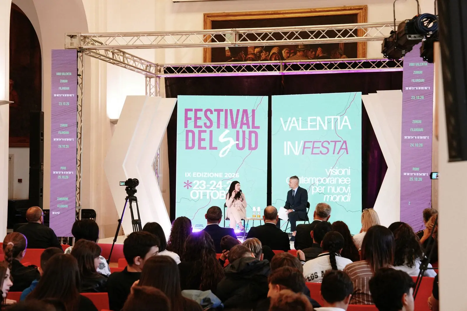 Festival del Sud a Vibo, il futuro dei giovani al centro della prima giornata tra\u00A0occupazione e contrasto alla criminalità\u00A0\n