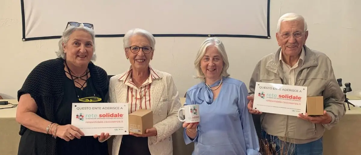 Rete Solidale compie dieci anni: 59 enti e 171 servizi nel Cosentino\n