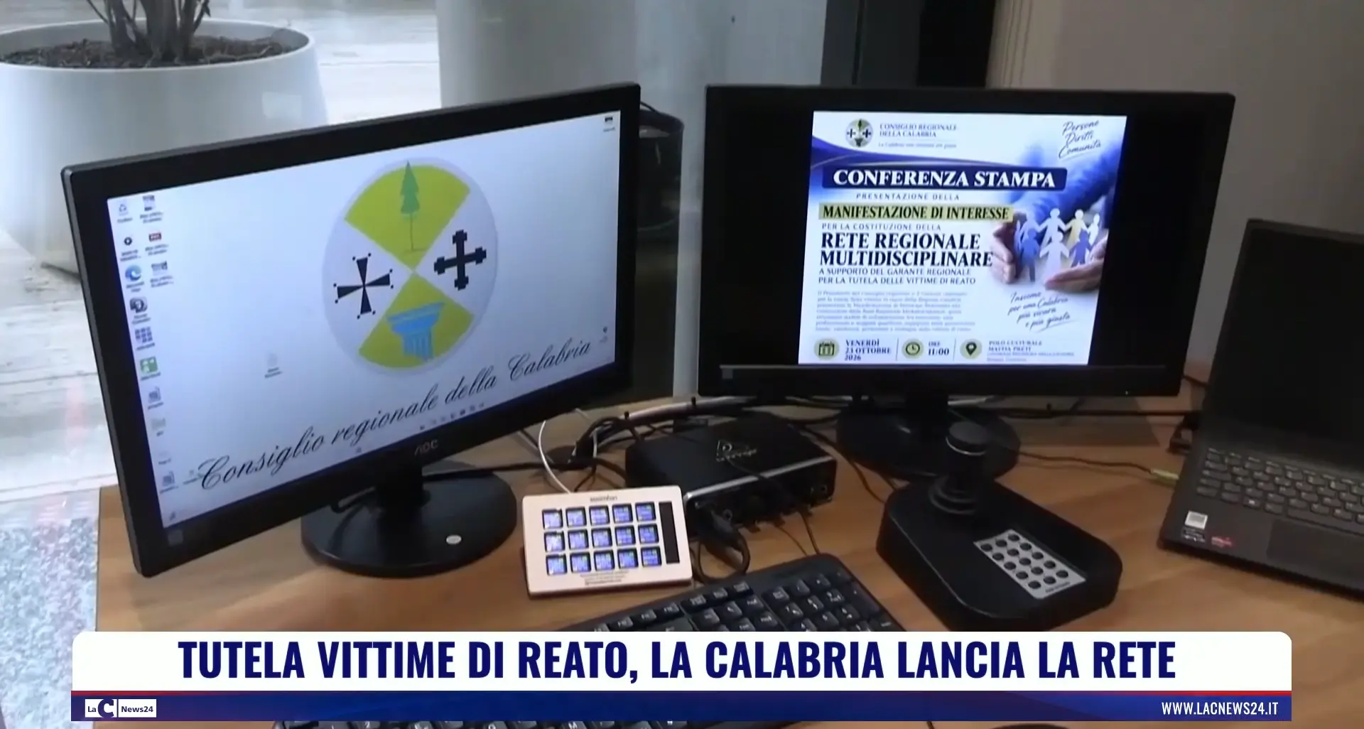 Tutela vittime di reato, la Calabria lancia la rete