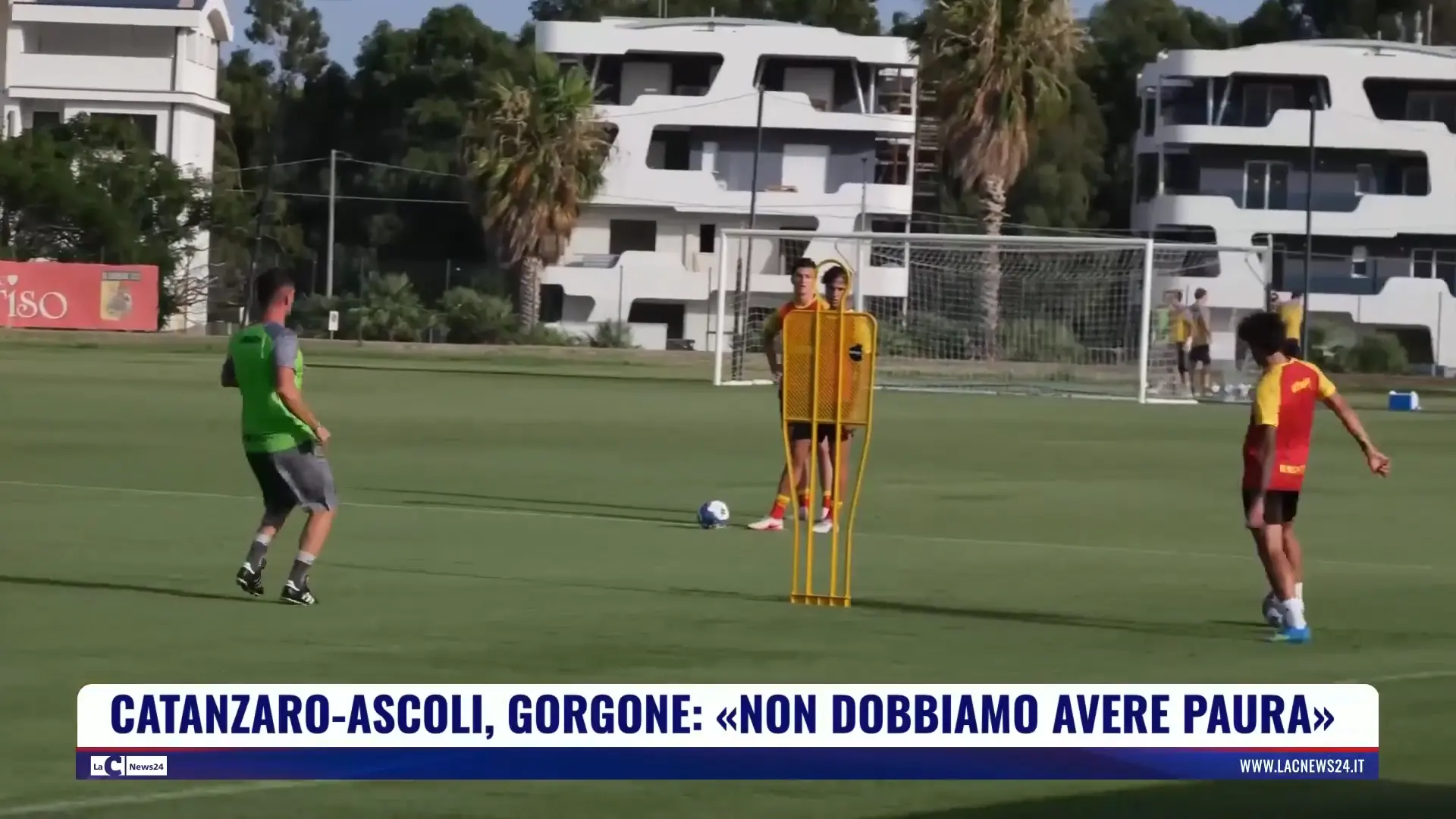 Catanzaro-Ascoli, Gorgone: «Non dobbiamo aver paura»