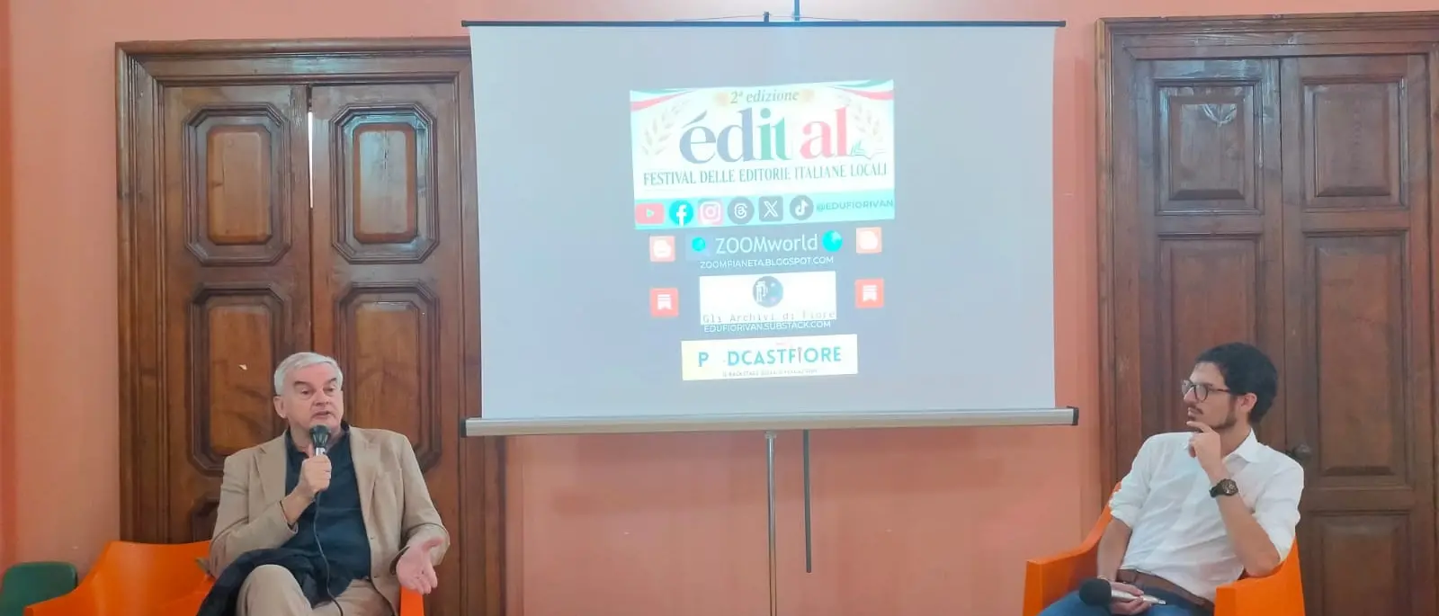 ÈdITAl, Livio Zerbini conquista il pubblico di Vibo e mette in guardia dall’intelligenza artificiale: «Un cavallo imbizzarrito da domare»\n