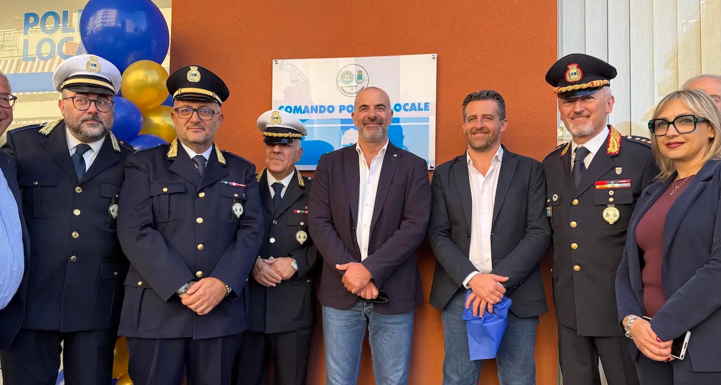 Corigliano-Rossano, inaugurata la nuova sede della Polizia Locale: mancano agenti