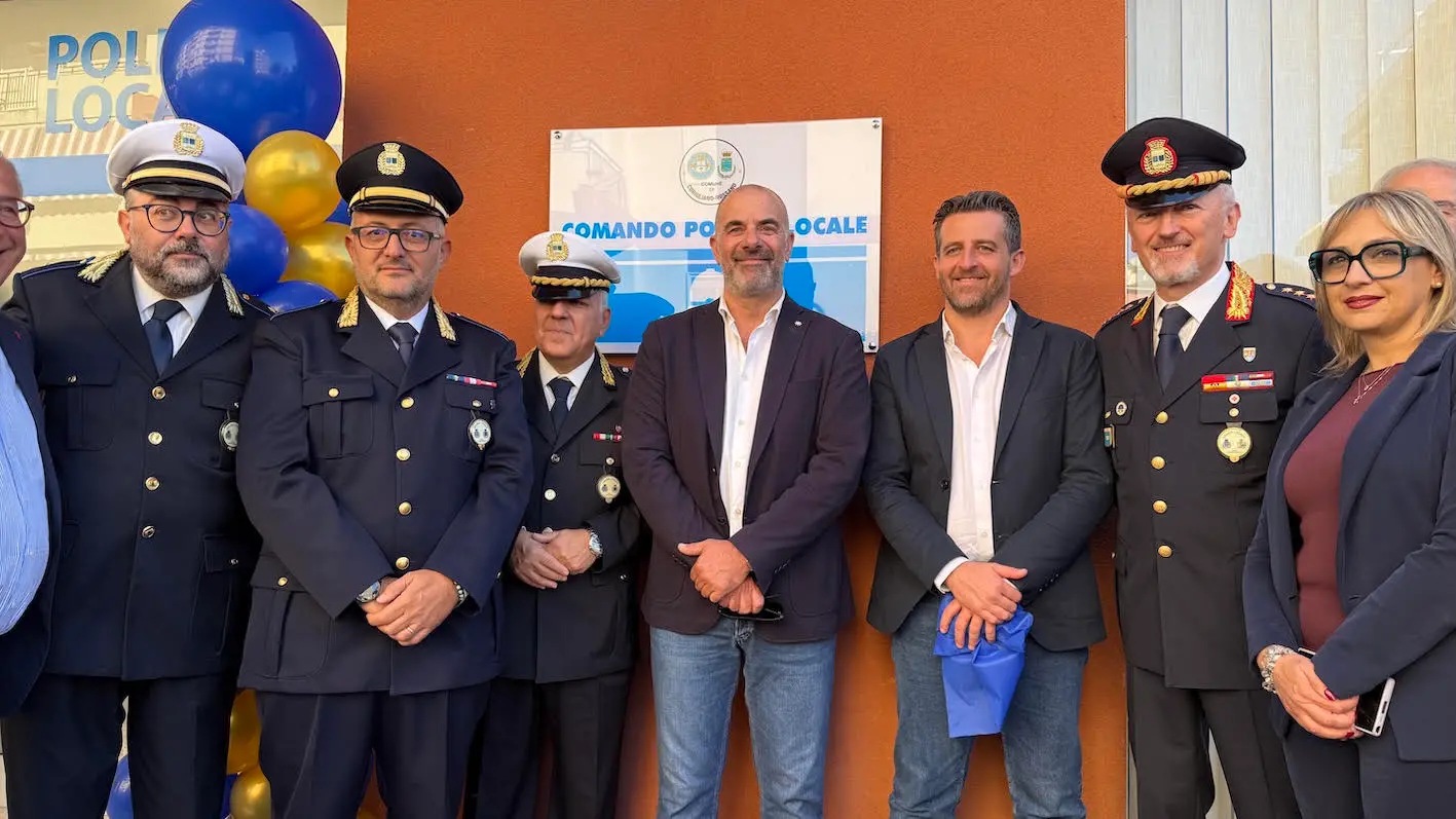 Corigliano-Rossano, inaugurata la nuova sede della Polizia Locale: mancano agenti