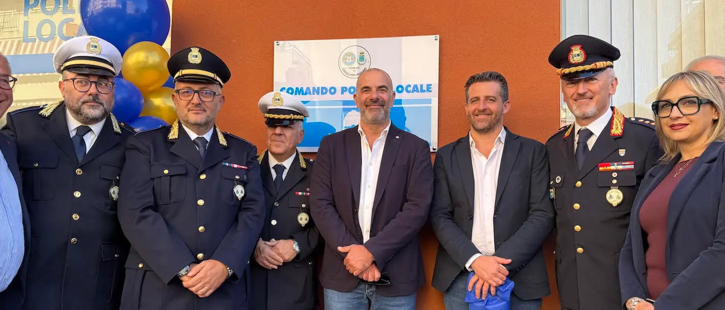 Corigliano-Rossano, inaugurata la nuova sede della Polizia Locale: mancano agenti