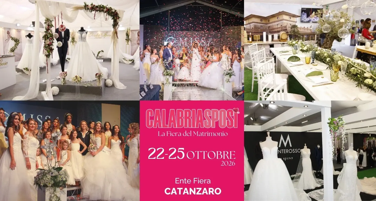 Calabria Sposi, la fiera compie 20 anni: l'eccellenza del wedding tra eleganza e internazionalizzazione\n