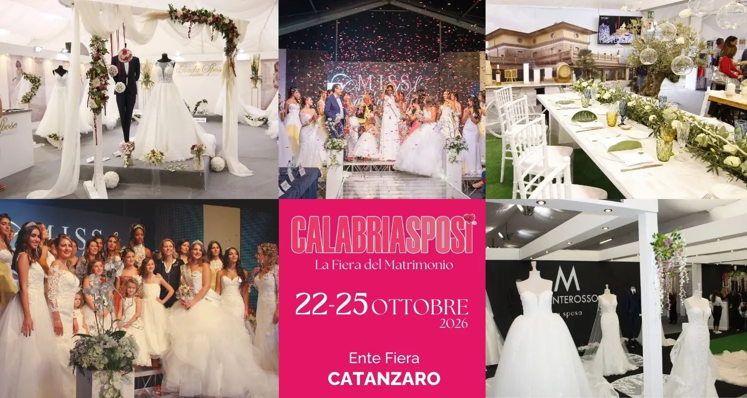 Calabria Sposi, la fiera compie 20 anni: l'eccellenza del wedding tra eleganza e internazionalizzazione\n
