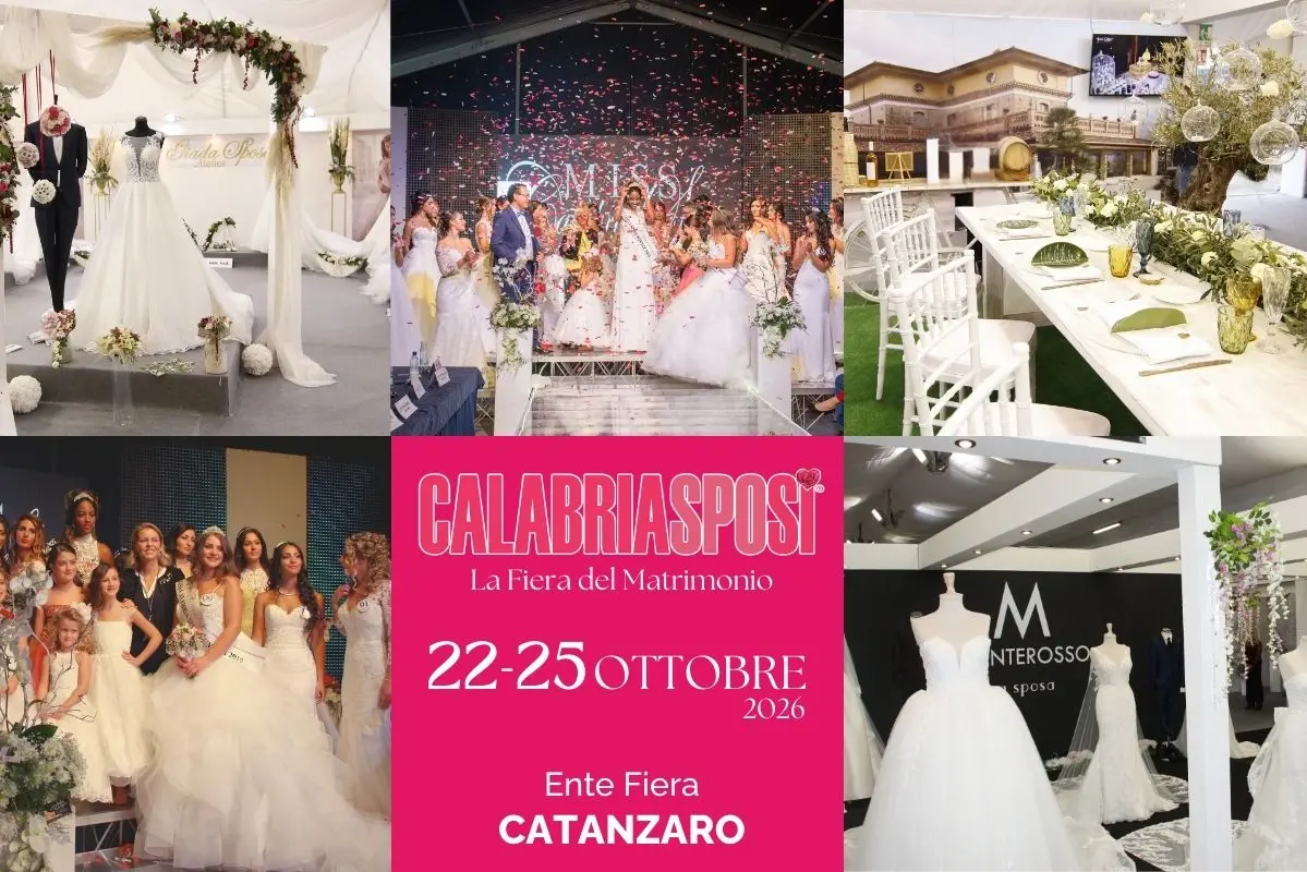 Calabria Sposi, la fiera compie 20 anni: l'eccellenza del wedding tra eleganza e internazionalizzazione\n