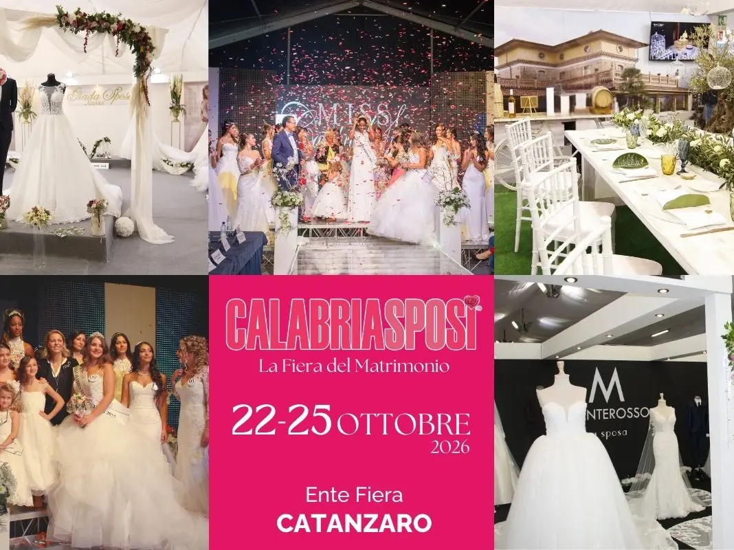 Calabria Sposi, la fiera compie 20 anni: l'eccellenza del wedding tra eleganza e internazionalizzazione