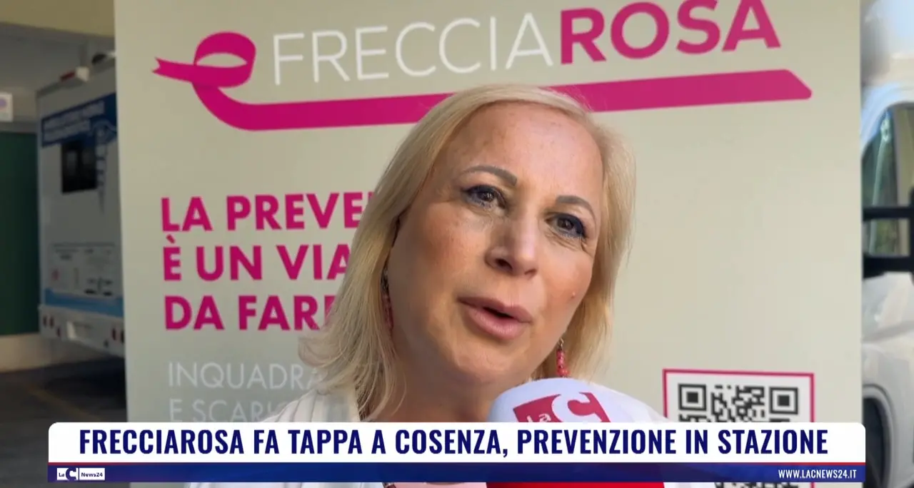 Frecciarossa fa tappa a Cosenza, prevenzione in stazione
