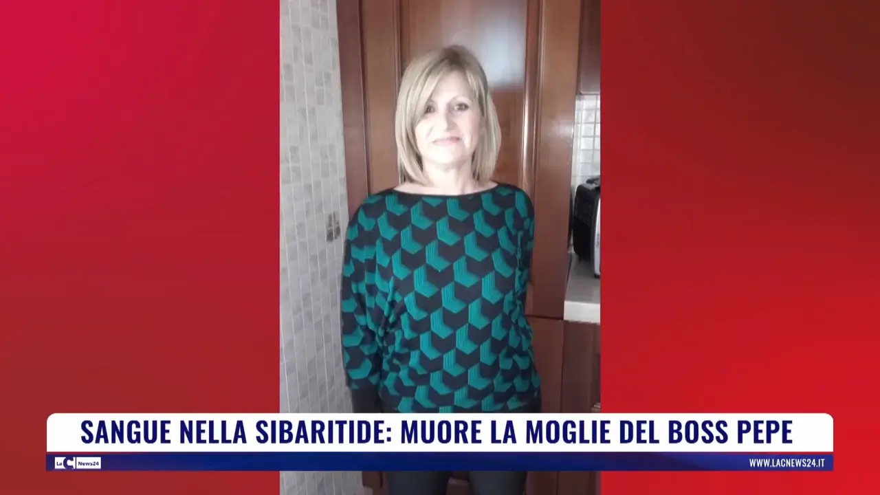 Sangue nella Sibaritide, muore la moglie del boss Pepe
