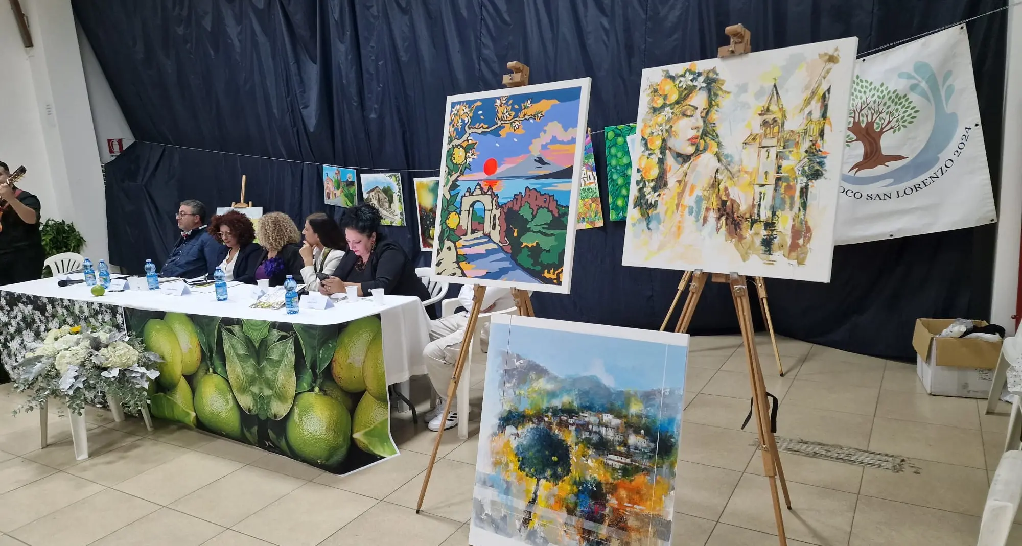 Chorio di San Lorenzo ritrova la sua anima tra vicoli, colori e tradizioni: «Pennellate di Luce» trasforma il borgo in un racconto collettivo\n