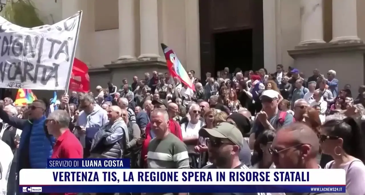 Vertenza Tis, la Regione spera in risorse statali