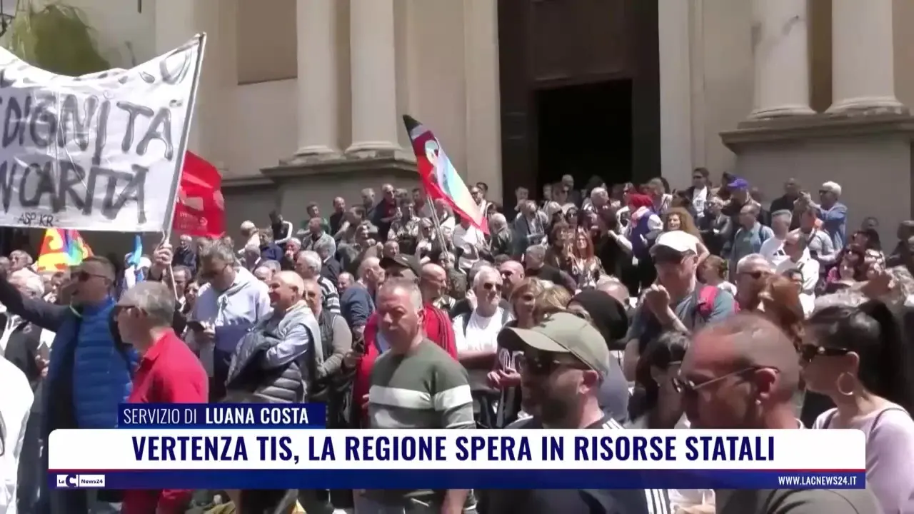 Vertenza Tis, la Regione spera in risorse statali