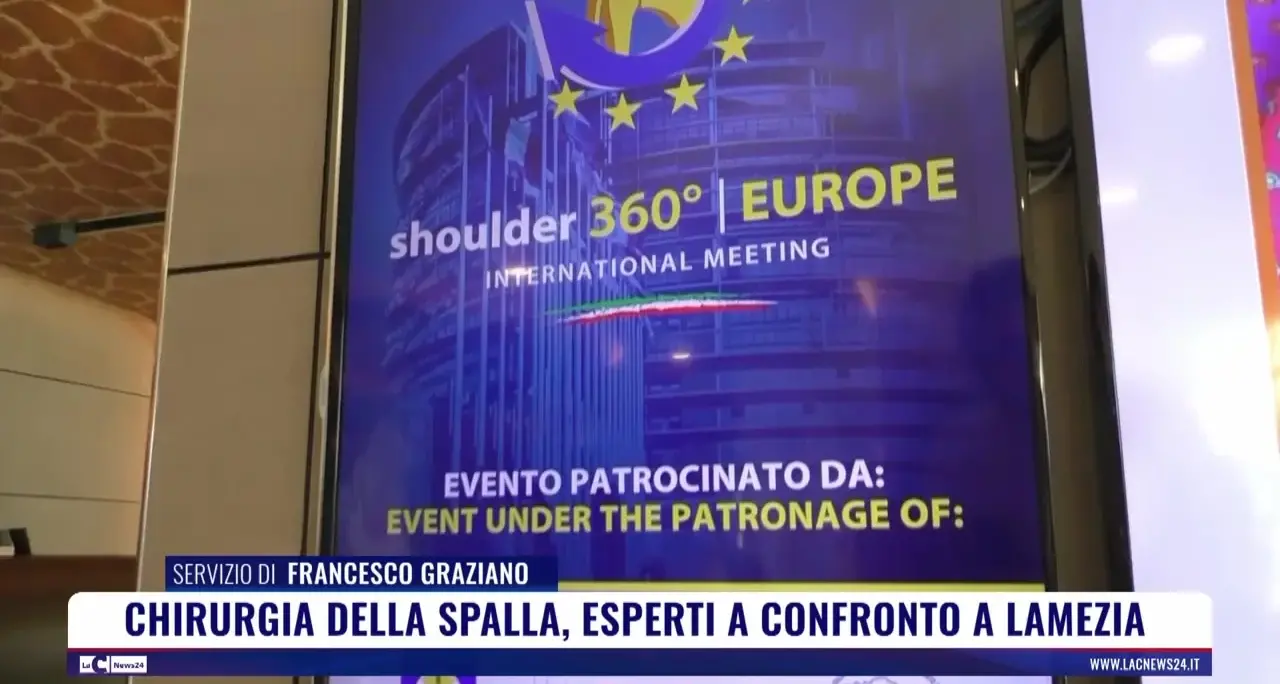 Chirurgia della spalla, esperti a confronto a Lamezia