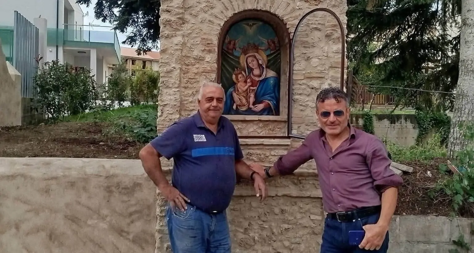 Girifalco, restaurate la fontana e l’edicola votiva di via Antonio Migliaccio\n