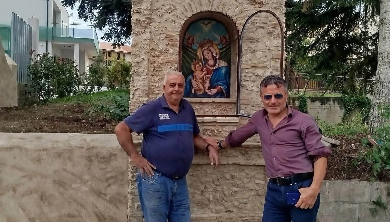 Girifalco, restaurate la fontana e l’edicola votiva di via Antonio Migliaccio\n