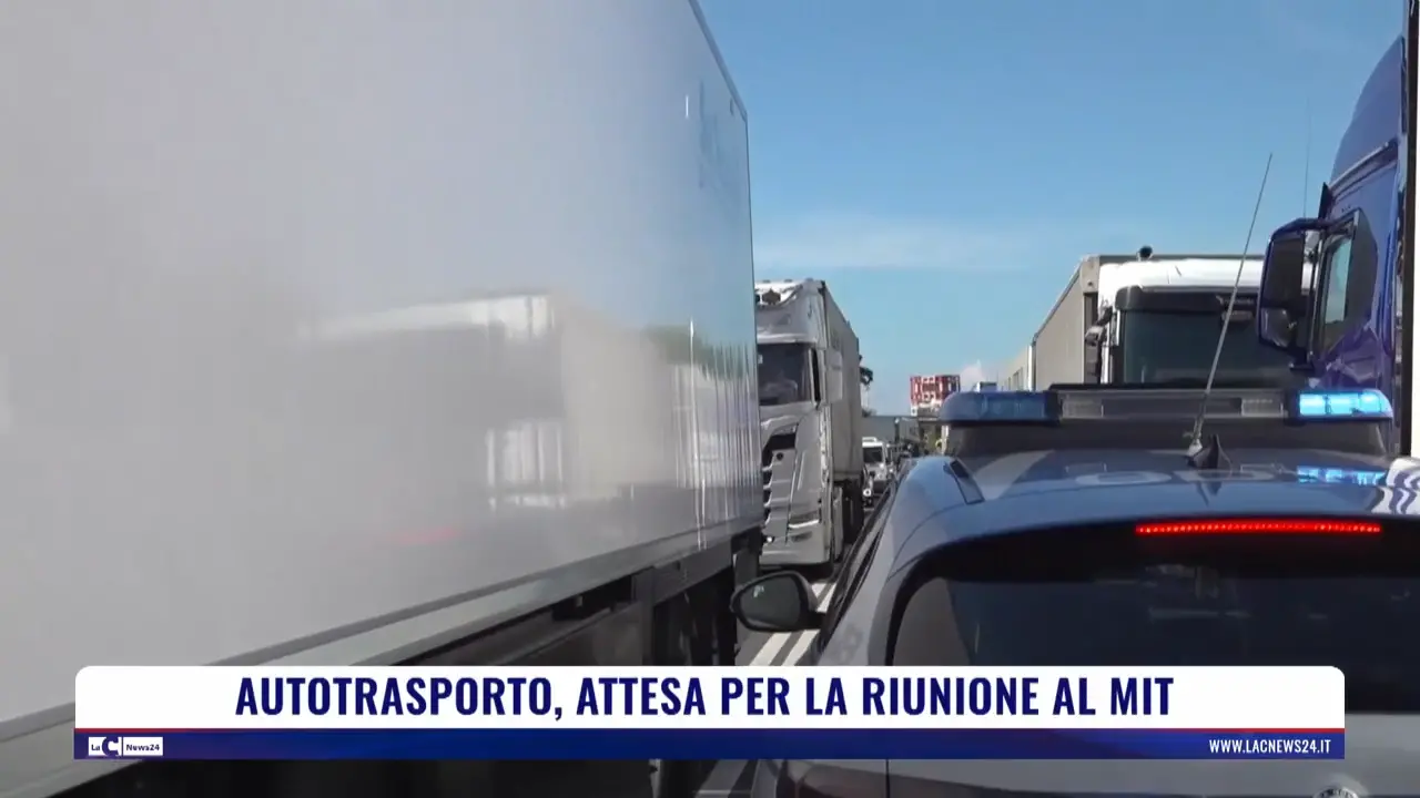 Autotrasporto, attesa per la riunione al Mit